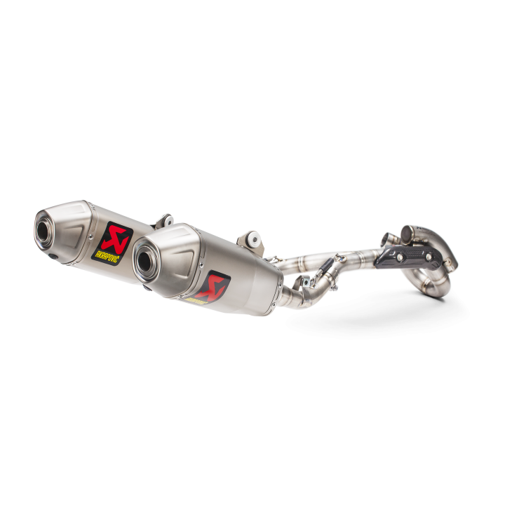 Ligne complète d'échappement Akrapovic racing inox Honda 450 cr-f 17-20