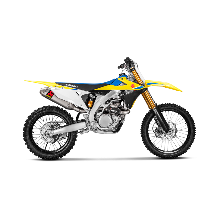 Ligne complète d'échappement Akrapovic evo titane Suzuki 450 rm-z 18-24