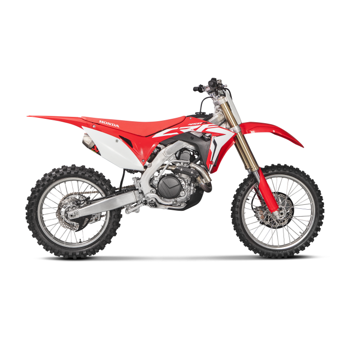 Ligne complète d'échappement Akrapovic racing inox Honda 450 cr-f 17-20