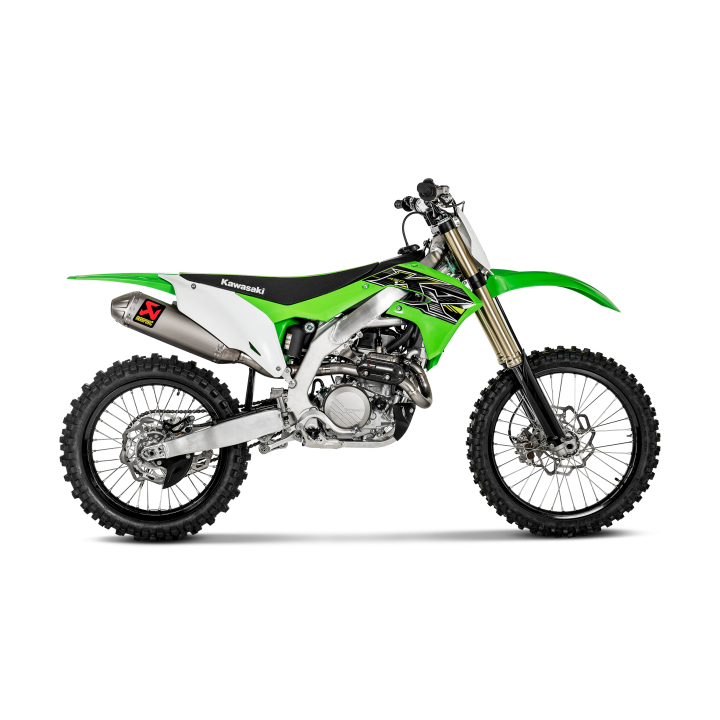 Ligne complète d'échappement Akrapovic evo titane Kawasaki 450 kx 19-23
