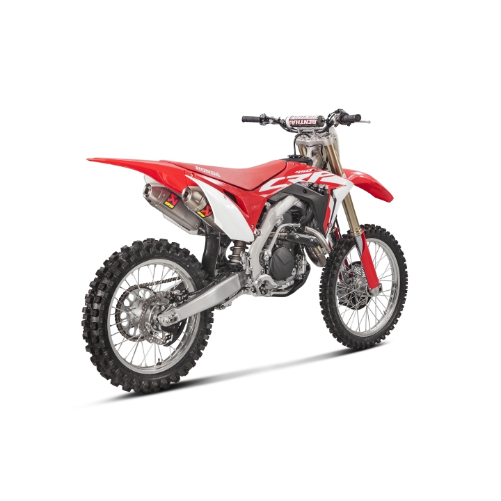 Ligne complète d'échappement Akrapovic racing inox Honda 450 cr-f 17-20