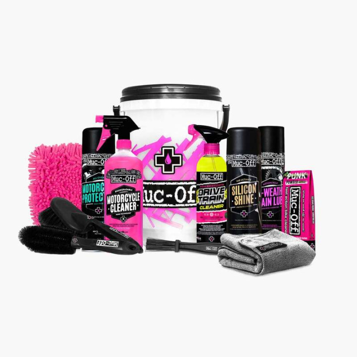 Kit entretien Muc-off powersport dirt bucket | Oxmoto