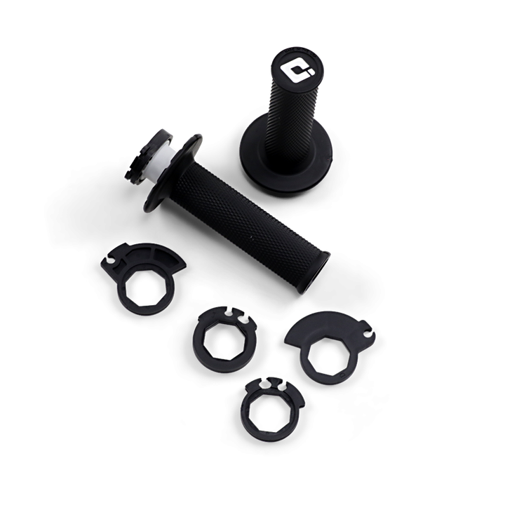 Revêtements ODI MX V2 Lock-On sans gaufrage H36NWH | Oxmoto