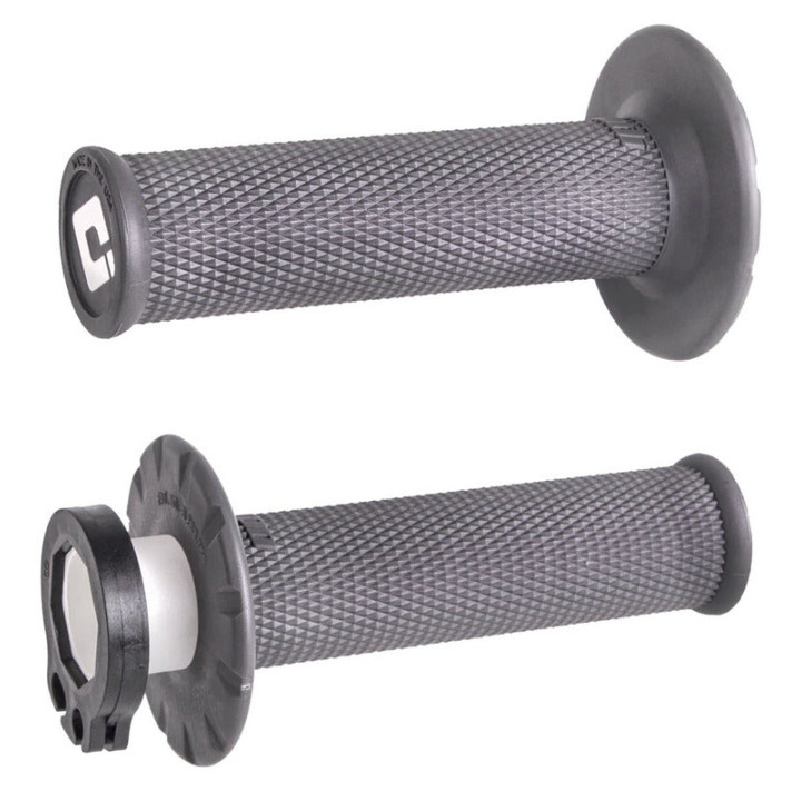 Revêtements ODI MX V2 Lock-On sans gaufrage H36NWH | Oxmoto