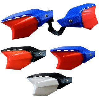 Protège-mains Beta racing 2024 bleu/rouge | Oxmoto