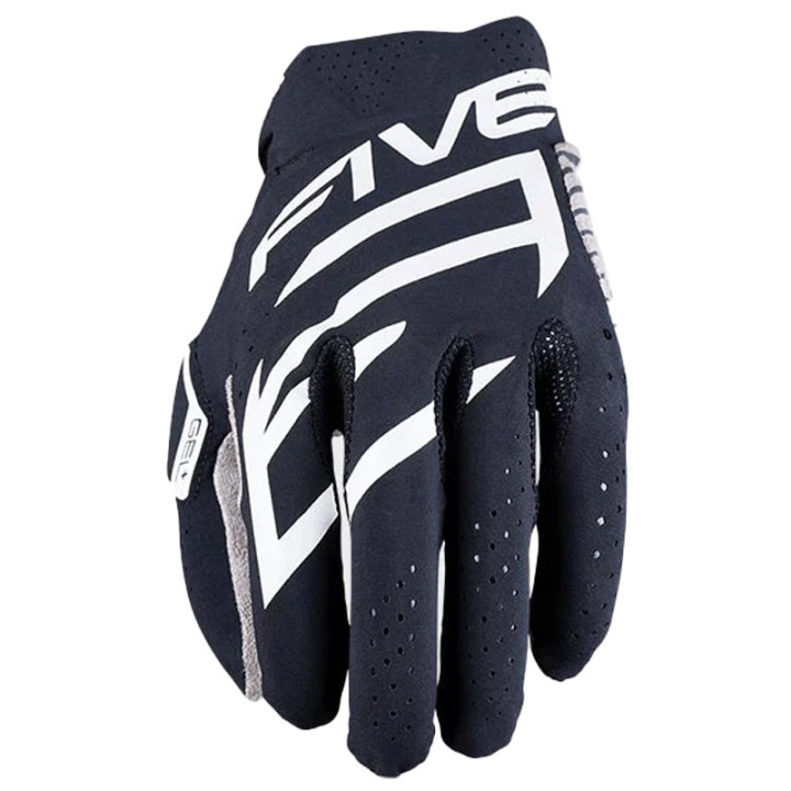 Gants Five mxf race 2024 noir/blanc | Oxmoto