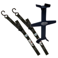 Kit de transport moto sangles + bloque fourche | Oxmoto