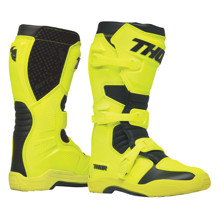 Bottes Thor blitz xr mx acid/noir 2025 | Oxmoto