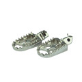 Repose-pieds alu Scar evolution titanium | Oxmoto