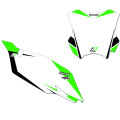 Fonds de plaques Blackbird graphic Kawasaki kx250f | Oxmoto