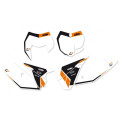 Fond de plaques Blackbird graphic ii blanc | Oxmoto