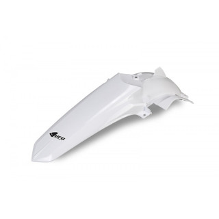 Garde-boue arrière UFO - blanc Yamaha YZ125/250 | Oxmoto