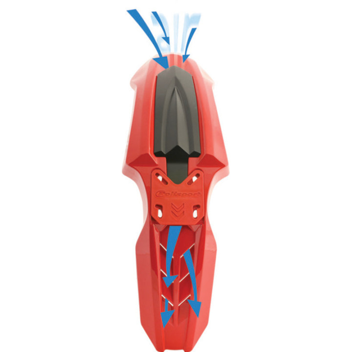 Garde-boue avant Polisport supermotard sm line orange