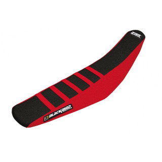 Housse de selle Blackbird zebra rouge/noir Fantic xe/xx