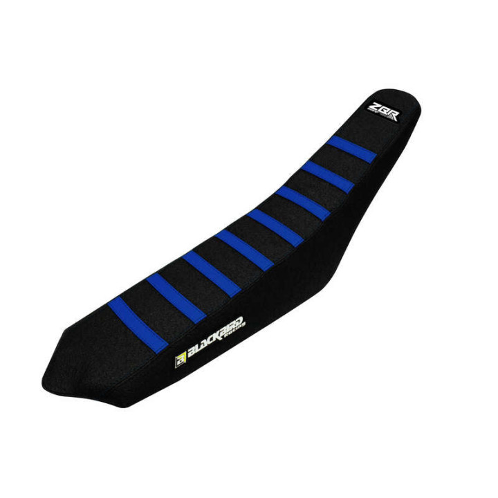 Housse de selle Blackbird zebra noir/bleu sherco se/sef 250/300