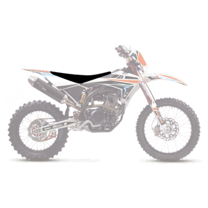 Housse de selle Blackbird Pyramid noir Fantic XE/XX | Oxmoto