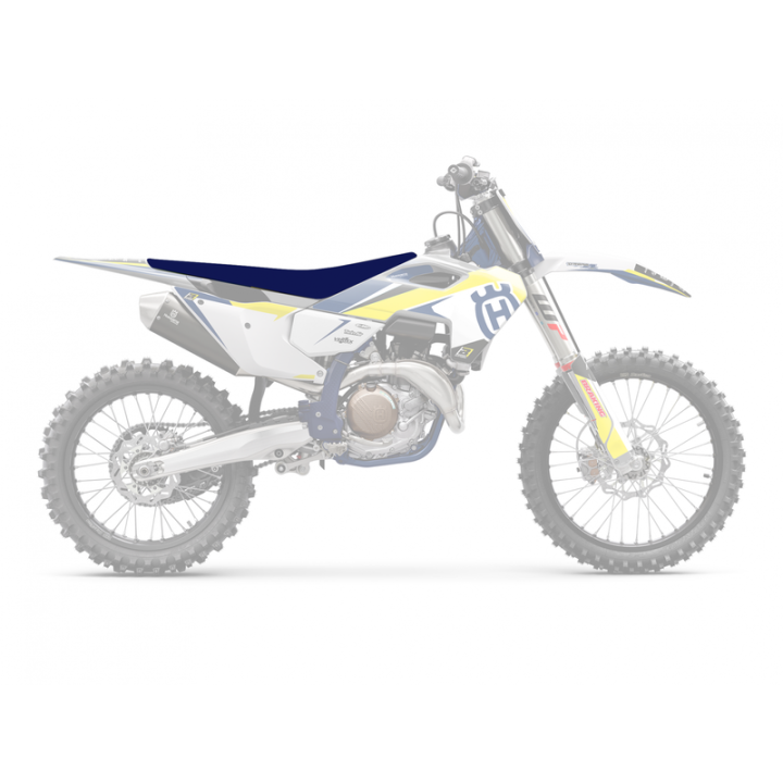 Housse de selle Blackbird Pyramid bleue - Husqvarna FC-TC