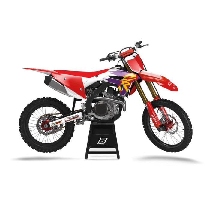 Kit déco Blackbird retro Honda cr125/250 | Oxmoto