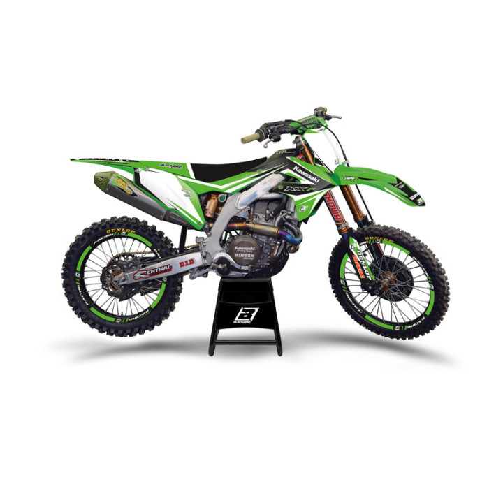 Kit déco Blackbird dream 4 Kawasaki kx85 | Oxmoto