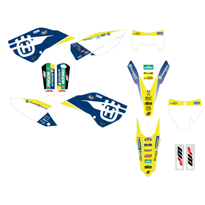 Kit déco Blackbird replica trophy 21 Husqvarna fc/tc/te/fe