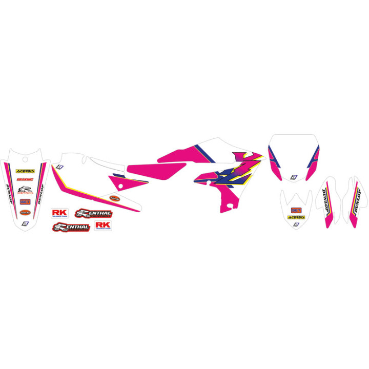 Kit complet Blackbird retro Yamaha yz125/250 | Oxmoto