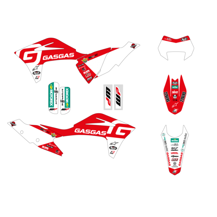Kit complet Blackbird replica trophy 21 Gas Gas mc/ec