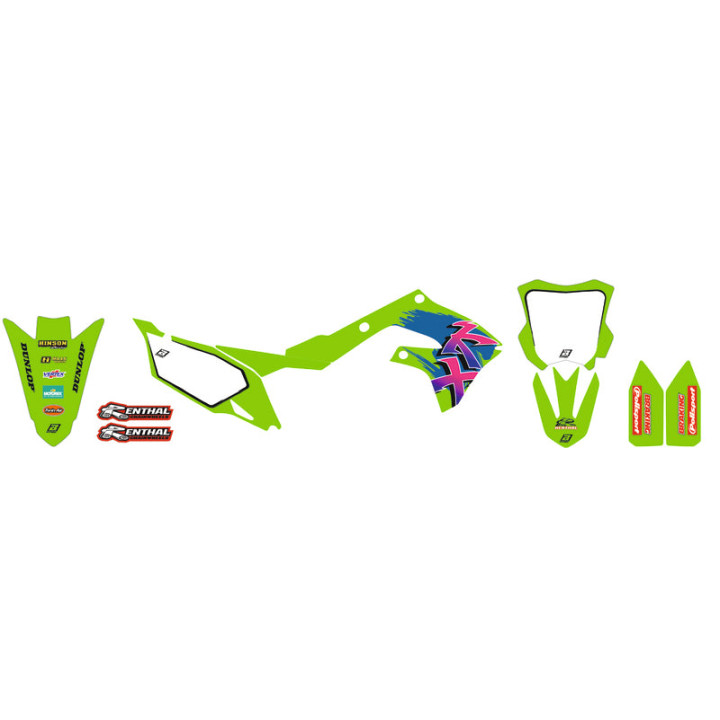 Kit complet Blackbird Retro - Kawasaki KX125/250 | Oxmoto