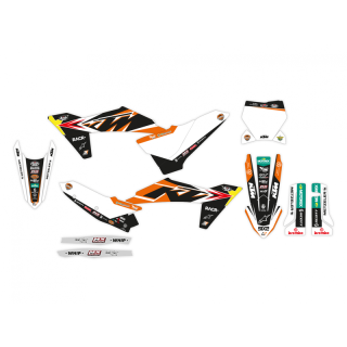 Kit déco Blackbird replica trophy 2022 KTM sx/sx-f | Oxmoto