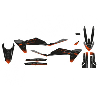 Kit déco Blackbird noir mate KTM sx/sx-f | Oxmoto