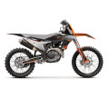 Kit déco Blackbird noir mate KTM sx/sx-f | Oxmoto