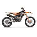 Kit déco Blackbird replica trophy 2022 KTM sx/sx-f | Oxmoto