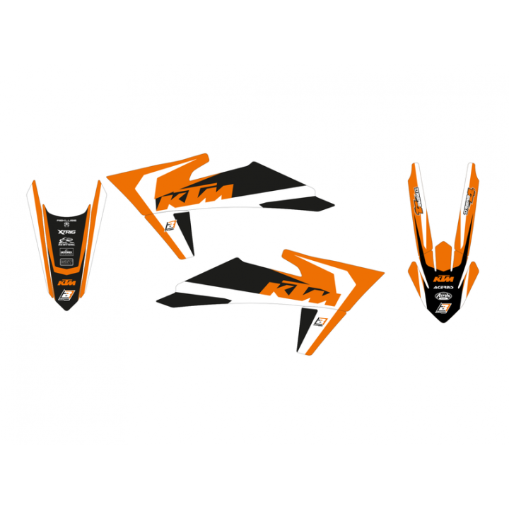 Kit déco Blackbird dream graphic 4 KTM sx-sxf | Oxmoto