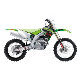 Kit déco Blackbird replica Kawasaki f&h 22 | Oxmoto