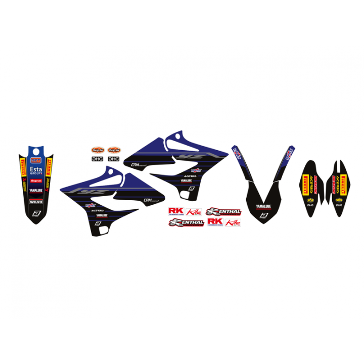 Kit complet Blackbird replica Yamaha racing 22 | Oxmoto