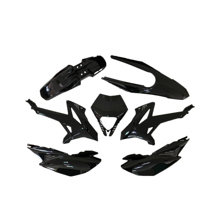 Kit plastiques v parts type origine noir rieju mrt | Oxmoto