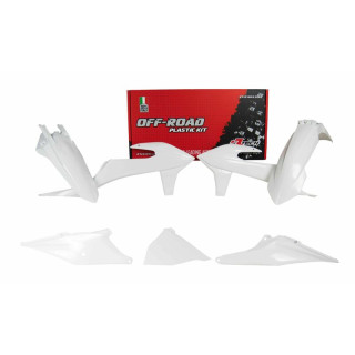 Kit plastiques Racetech blanc KTM EXC | Oxmoto