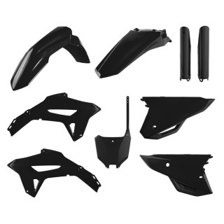Kit plastiques Polisport noir Honda CRF450R | Oxmoto