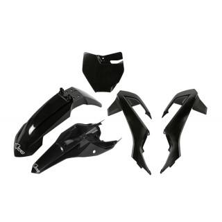 Kit plastiques UFO noir Gas Gas mc 65 | Oxmoto
