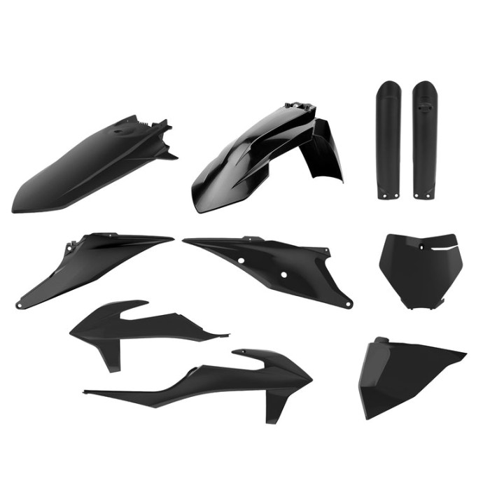 Kit plastique Polisport noir - KTM SX/SX-F | Oxmoto