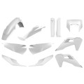 Kit plastique Polisport Husqvarna te/fe blanc | Oxmoto
