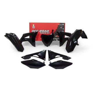 Kit plastiques Racetech noir Honda crf | Oxmoto