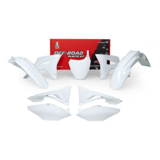 Kit plastiques Racetech Revolution - blanc Honda CRF