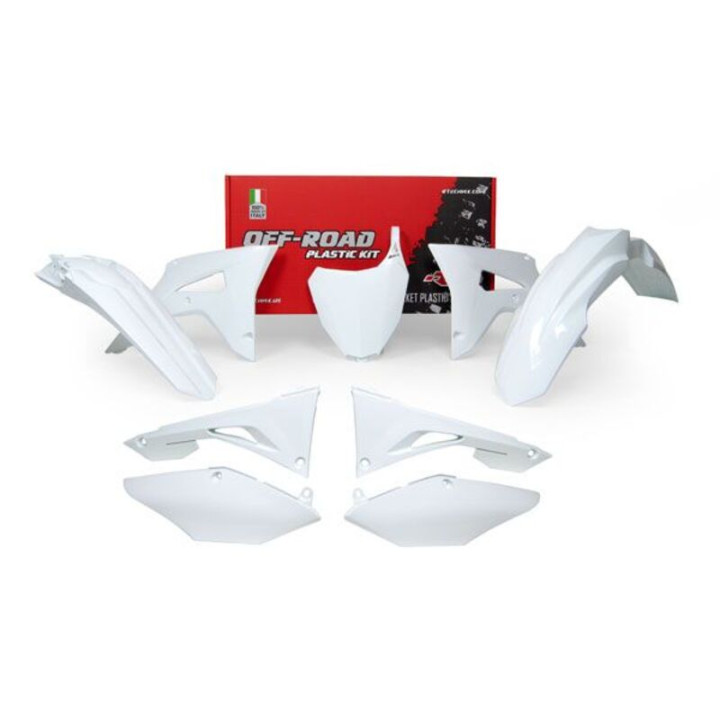 Kit plastiques Racetech Revolution - blanc Honda CRF