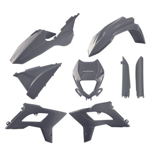 Kit plastique Polisport gris nardo Beta rr 2t/4t | Oxmoto