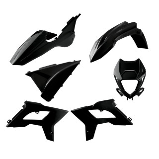 Kit plastique Polisport restyling noir Beta rr 2t/4t