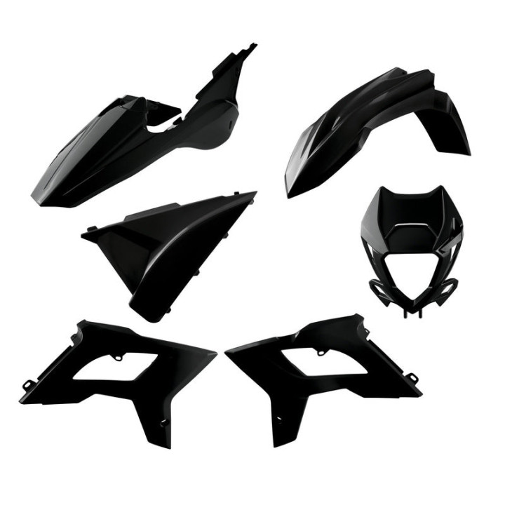 Kit plastique Polisport restyling noir Beta rr 2t/4t