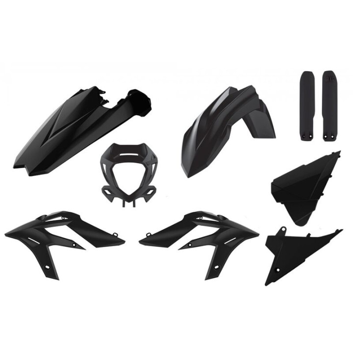 Kit Plastiques Polisport noir Beta X-Trainer | Oxmoto