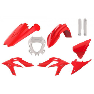 Kit Plastiques Polisport rouge/blanc Beta X-Trainer | Oxmoto