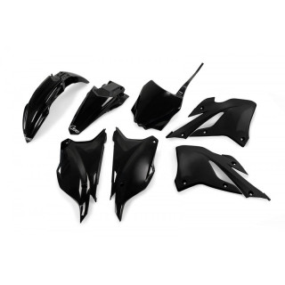 Kit plastiques UFO - noir Kawasaki KX85 | Oxmoto