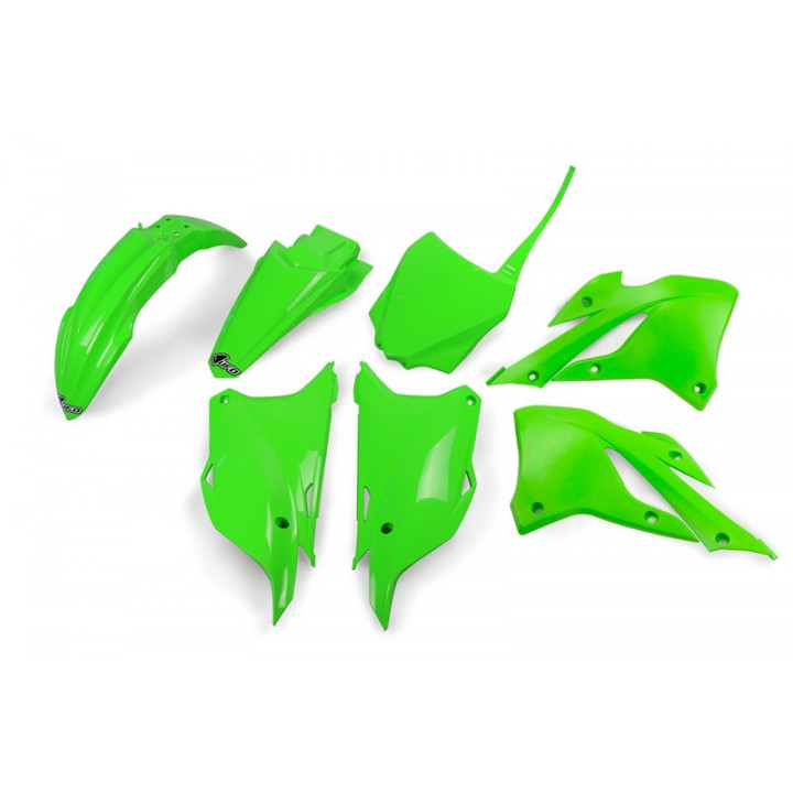 Kit plastiques UFO - couleur origine Kawasaki KX85 | Oxmoto